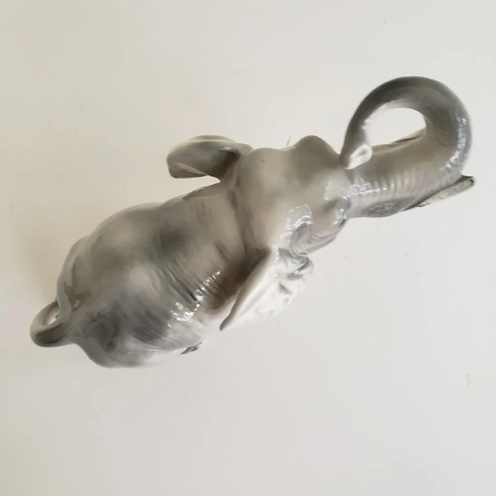 Vintage Made in Japan Porcelain Elephant Figurine 5.5